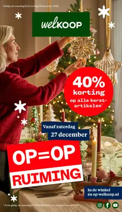 Voorbeeld van Folder van winkel Welkoop geldig vanaf 08-12-2025