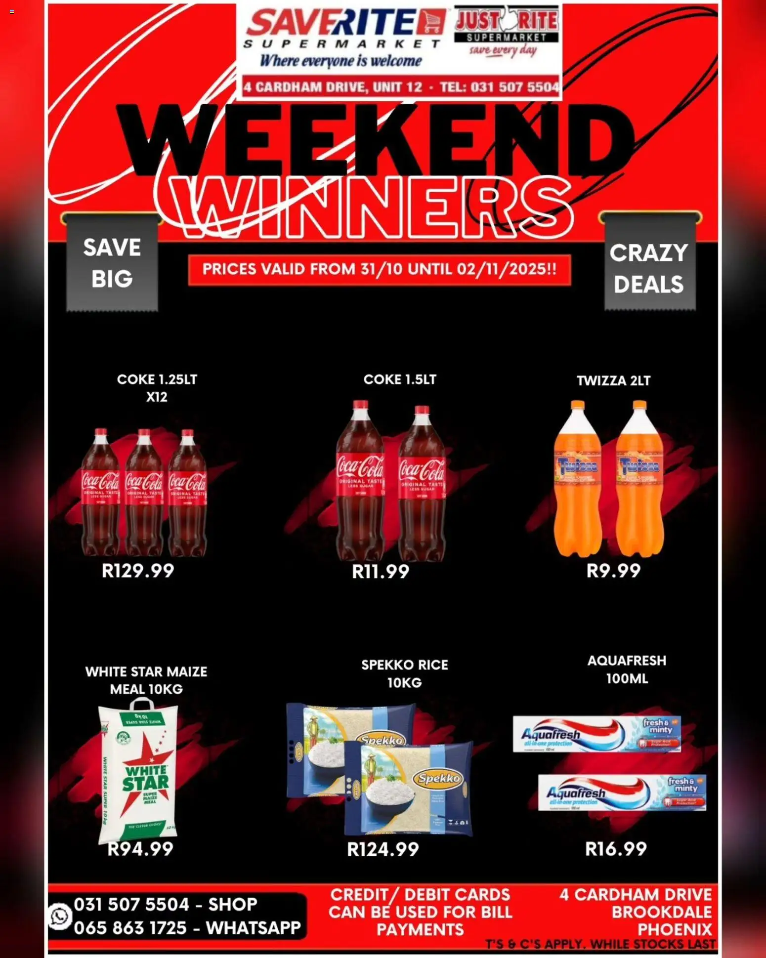 Preview of Saverite flyer valid from 31/10/2025