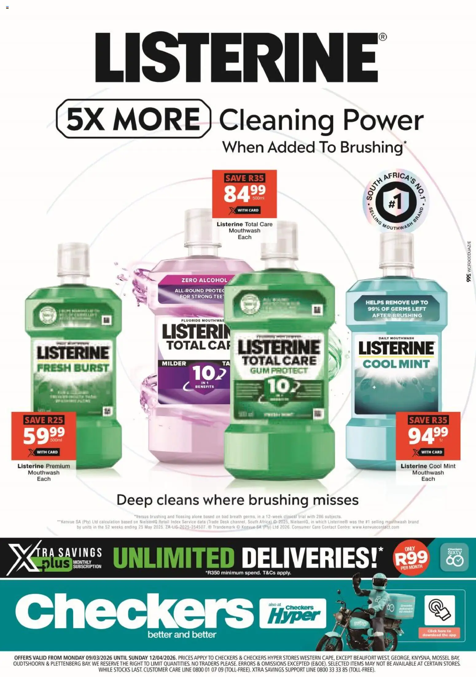 Preview of Checkers flyer valid from 09/03/2026