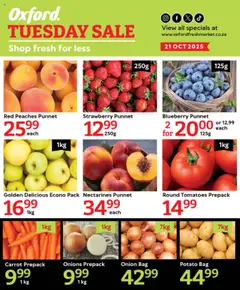 Preview of Oxford Freshmarket flyer valid from 21/10/2025