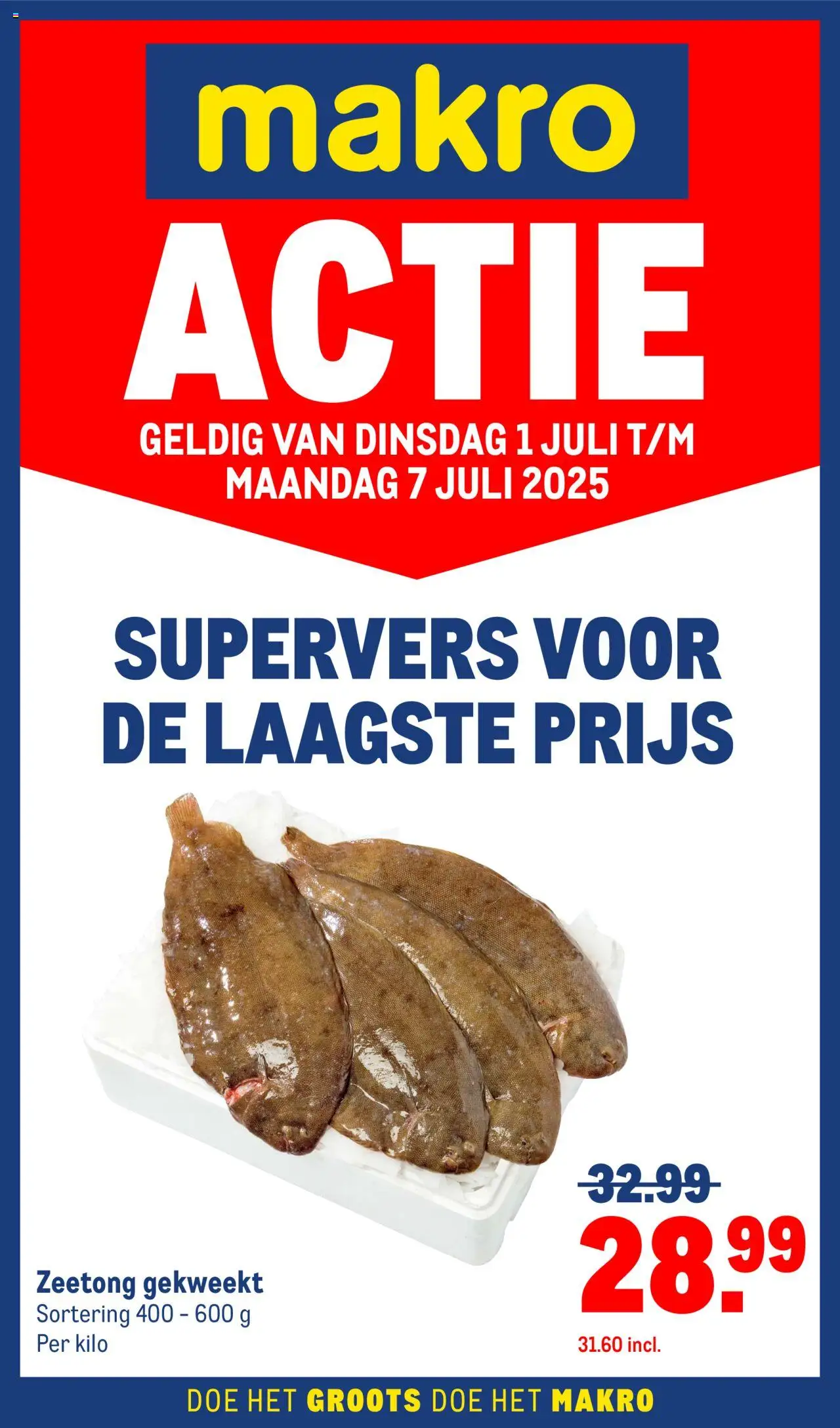 Makro shop Versdeals geldig vanaf 01-07-2025 - Paginanummer 1