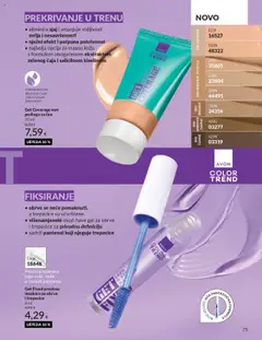 Pregled letka Katalog mesiac/rok trgovine Avon vrijedi od 30.09.2025 | Stranica: 75