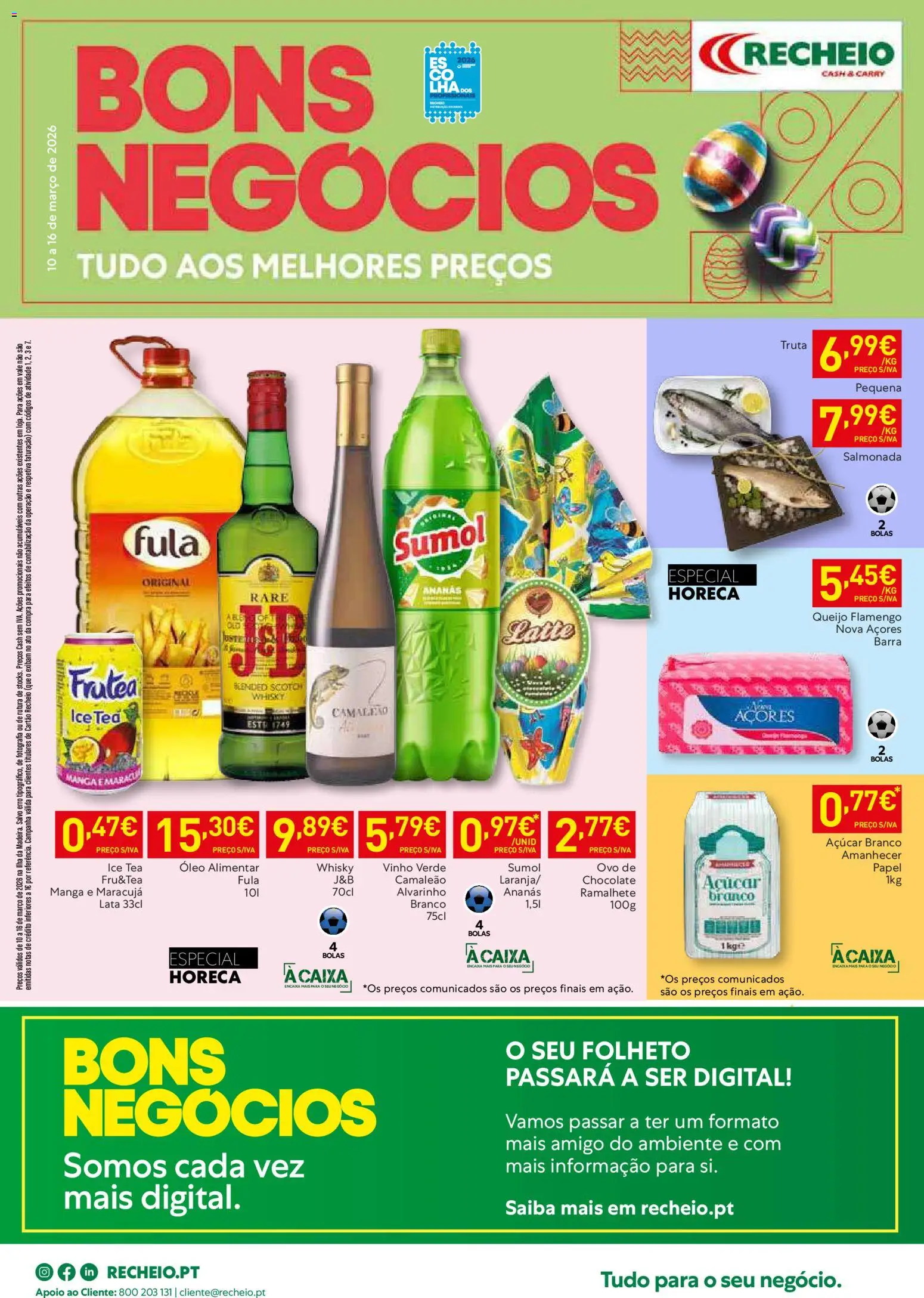 Pré-visualização do folheto da loja Recheio válida a partir de 10/03/2026