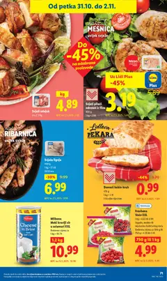 Pregled letka Katalog trgovine Lidl vrijedi od 27.10.2025 | Stranica: 71