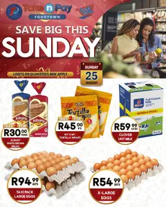 Preview of Take n Pay flyer valid from 25/01/2026