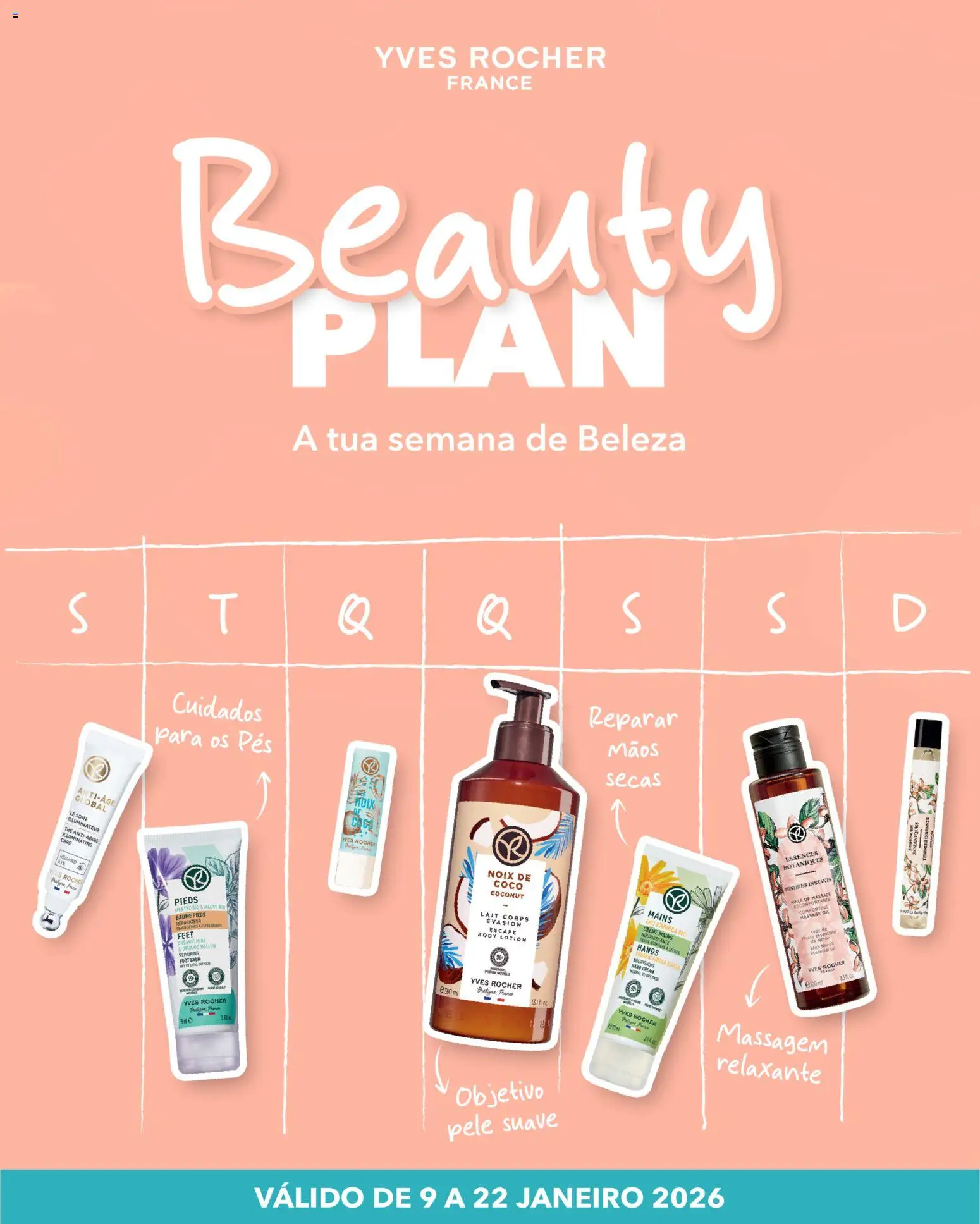 Pré-visualização do folheto da loja Yves Rocher válida a partir de 09/01/2026