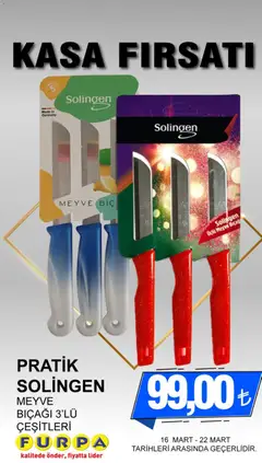 Furpa Furpa - Kasa Fırsatları 16.03.2026 - Broşürünün önizlemesi