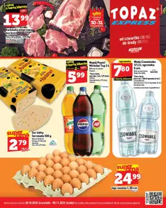 Pogląd gazetki "Express" ze sklepu Topaz ważnej od 30.10.2025