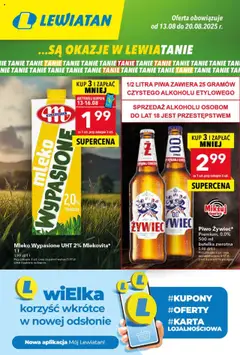 Pogląd gazetki "Gazetka" ze sklepu Lewiatan ważnej od 13.08.2025