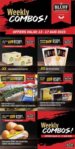 Preview of Bluff Meat Supply flyer valid from 13/08/2025