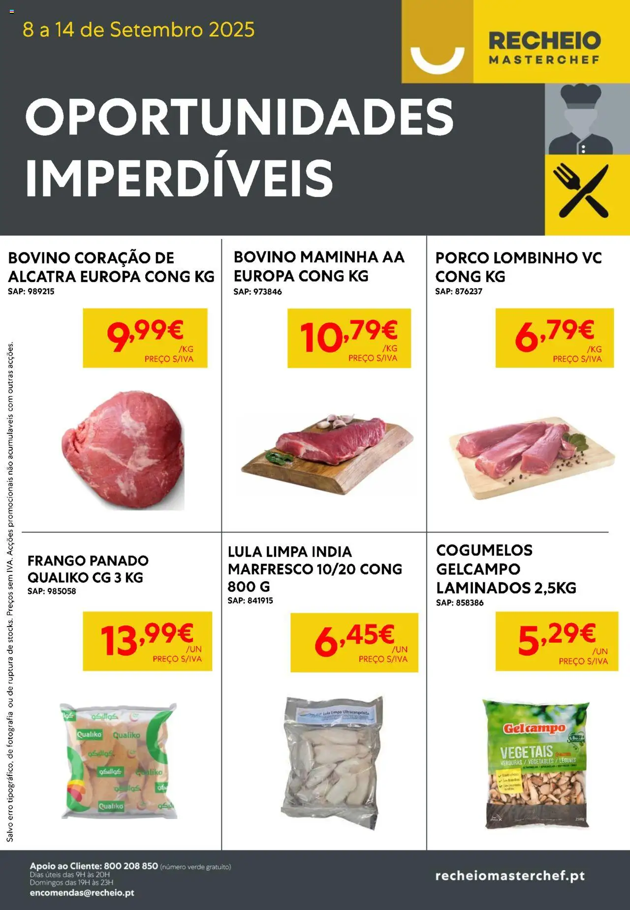 Recheio Folheto de 08/09/2025 - catálogo esta semana - página 1