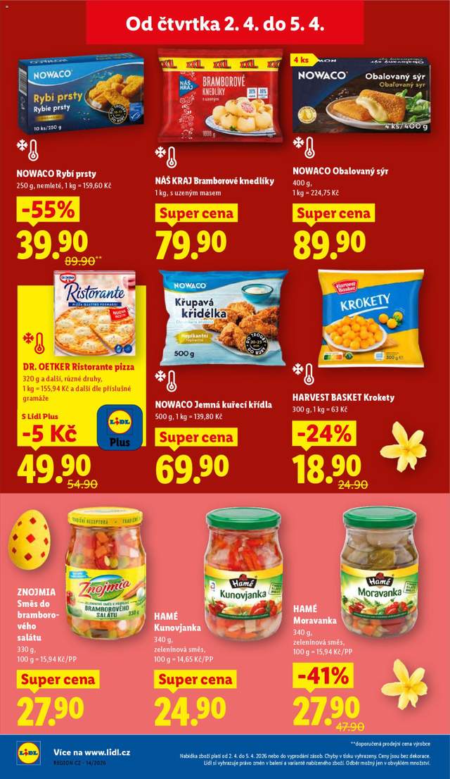 Nový Lidl leták od 02.04.