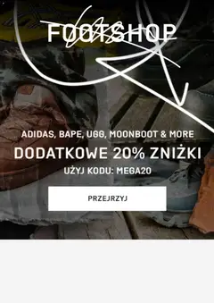 Pogląd gazetki "Footshop.pl" ze sklepu Oferty ważnej od 27.12.2025
