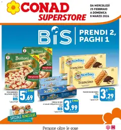 Anteprima dell'opuscolo Conad volantino Superstore Sicilia dal negozio Conad valido da 25/02/2026