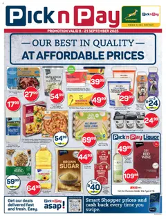 Preview of Pick n Pay flyer valid from 08/09/2025