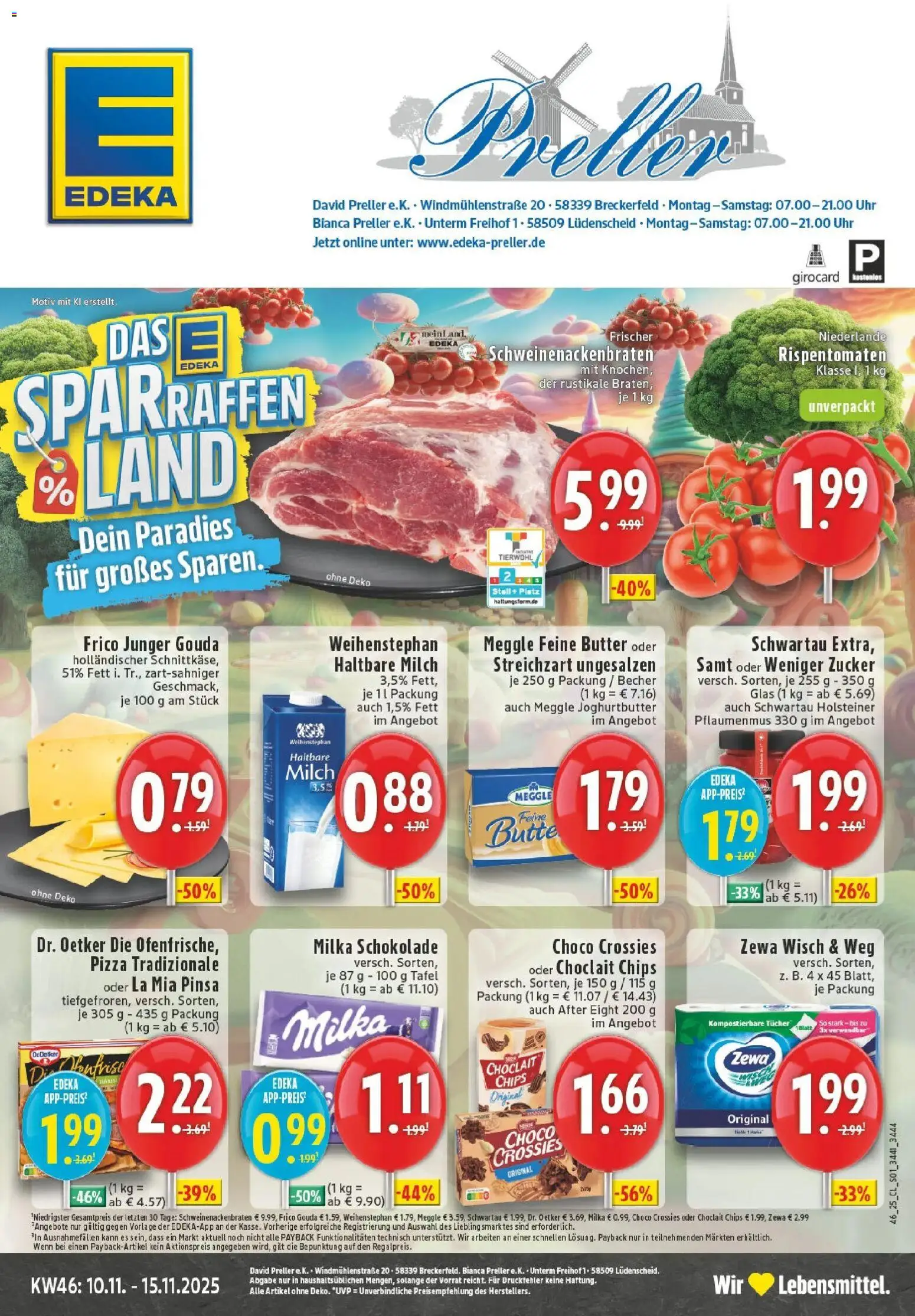 Vorschau von dem Prospekt des Geschäftes Edeka, gültig ab dem 10.11.2025