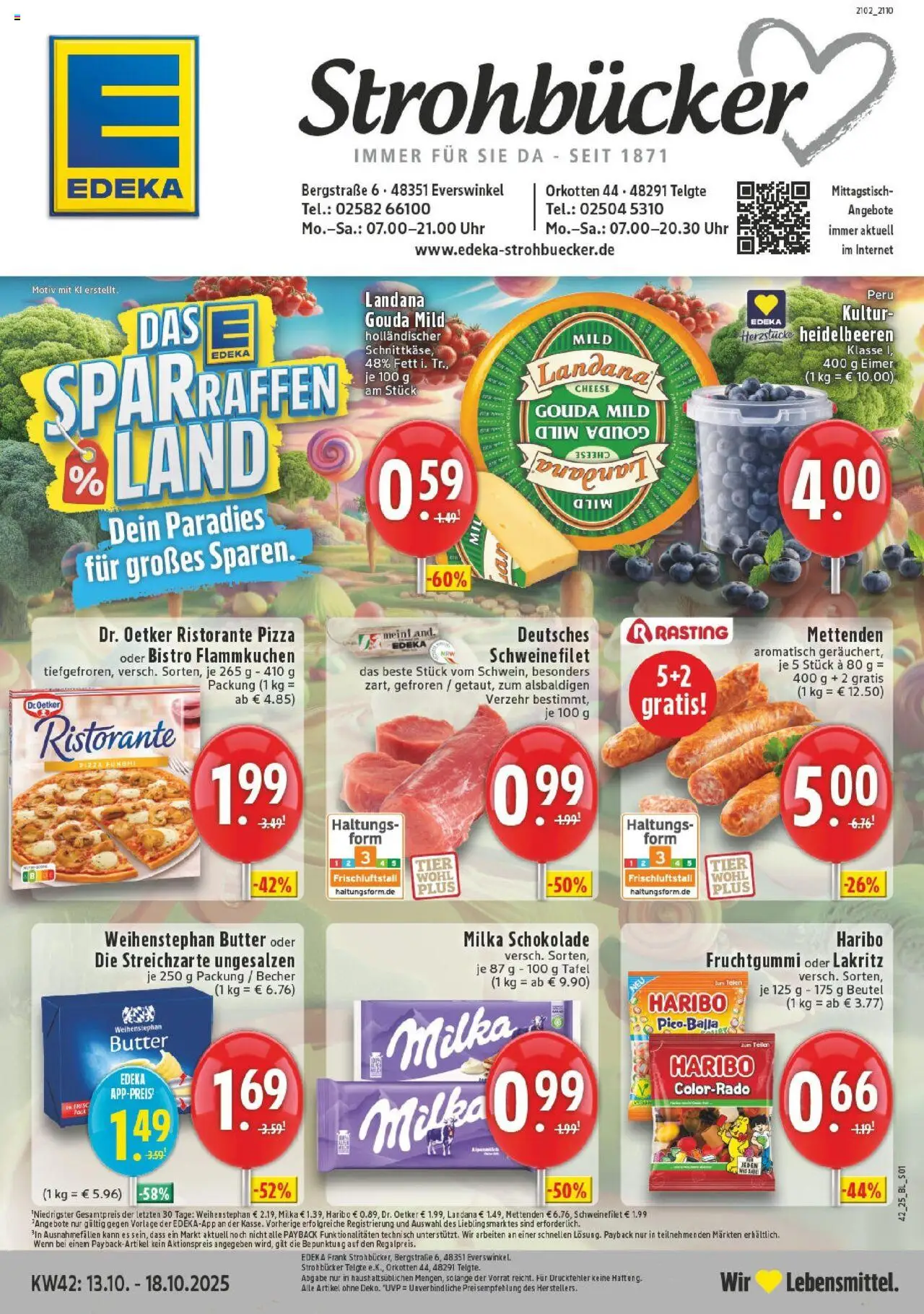 EDEKA Prospekt ab 13.10.2025 - Prospekt Everswinkel Online