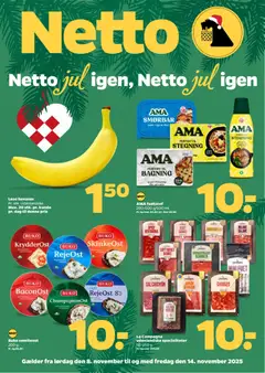 Eksempel på tilbudsavis Tilbudsavis fra butik Netto gyldig fra 08/11/2025