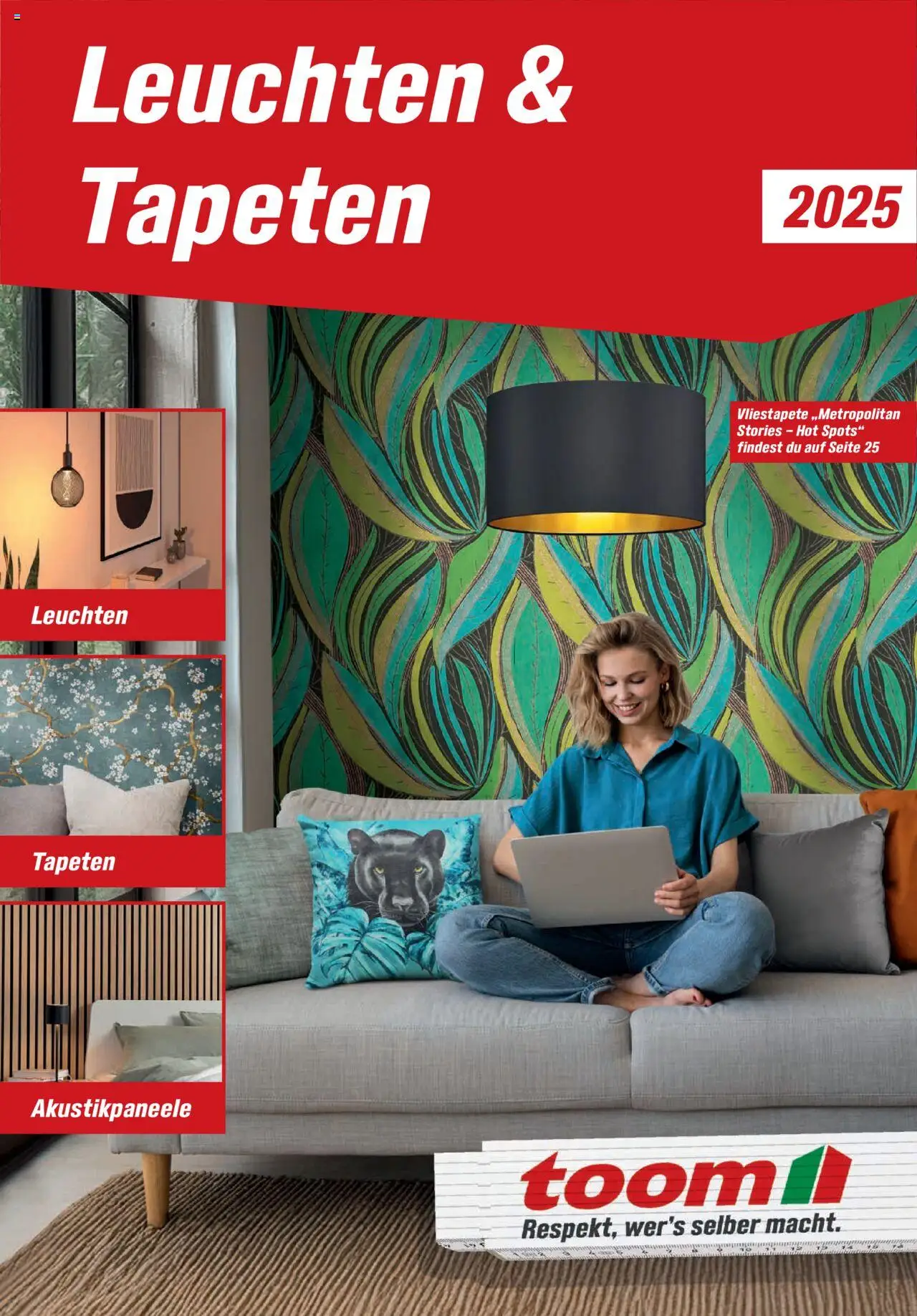 Toom Baumarkt Leuchten & Tapeten (vom 01.09.2025 - 31.12.2025)