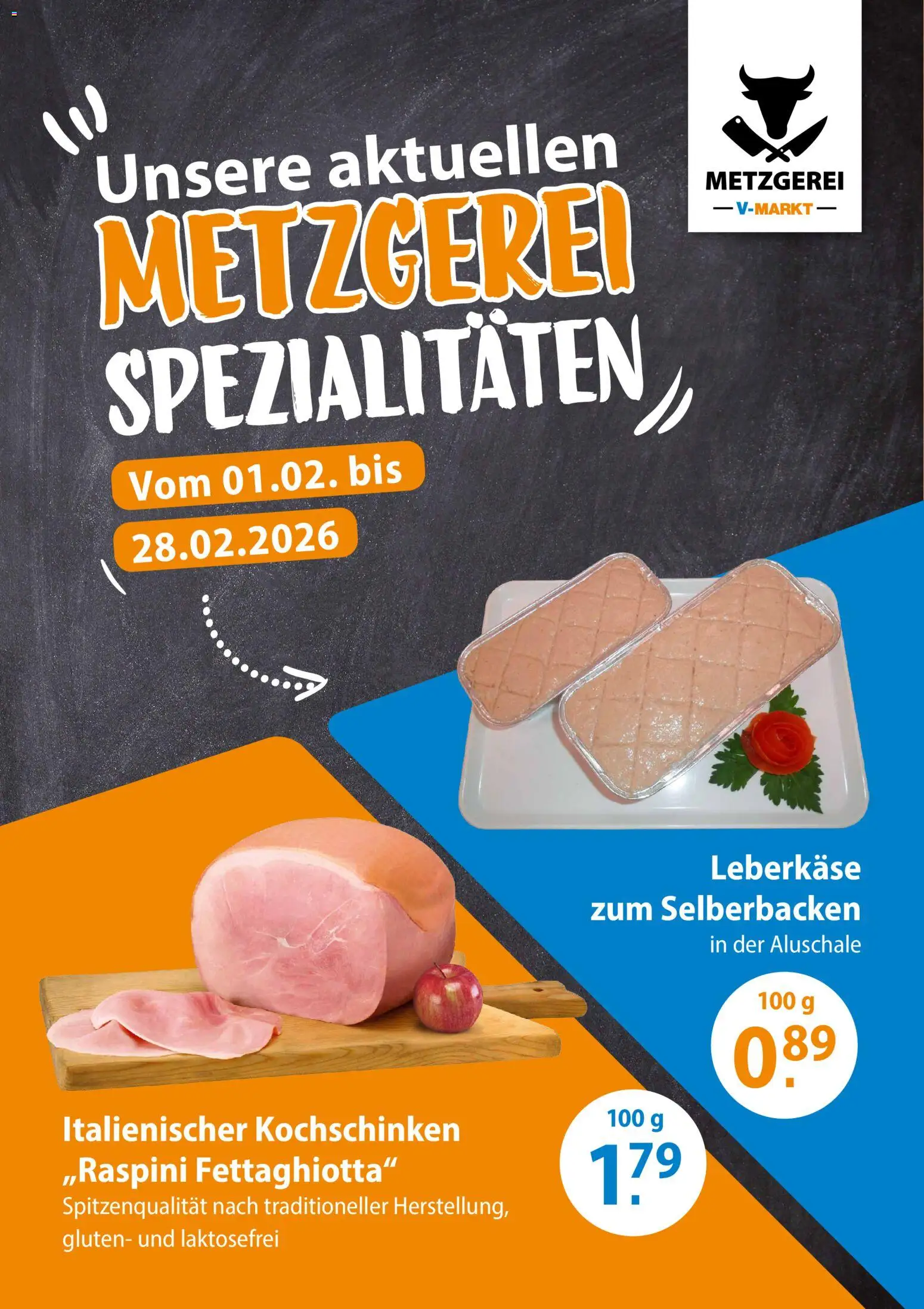 Vorschau von dem Prospekt des Geschäftes V-Markt, gültig ab dem 01.02.2026