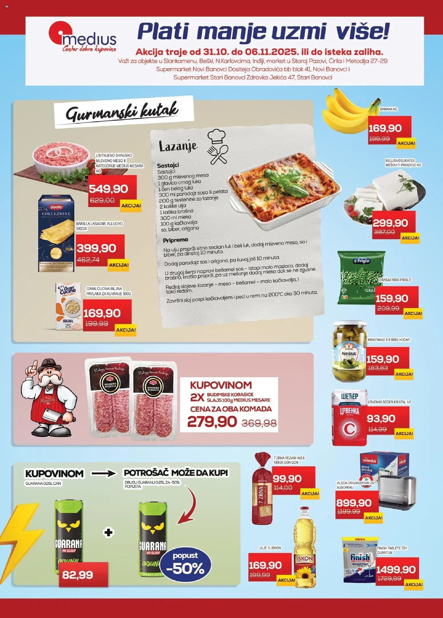 Pregled Medius kataloga - važi od 31.10.2025