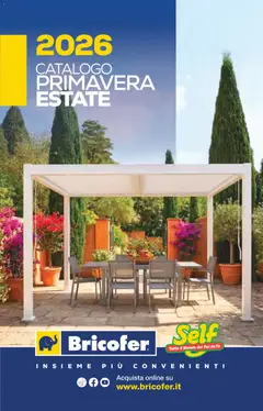 Anteprima dell'opuscolo Bricofer volantino Primavera Estate dal negozio Bricofer valido da 14/04/2026