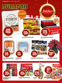 Forhåndsvis Kundeavis Kristiansund fra butikk Bunnpris gyldig fra 15/12/2025