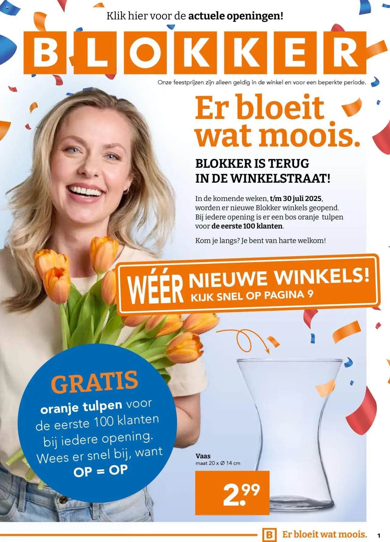 Blokker shop Folder geldig vanaf 16-07-2025 - Paginanummer 1