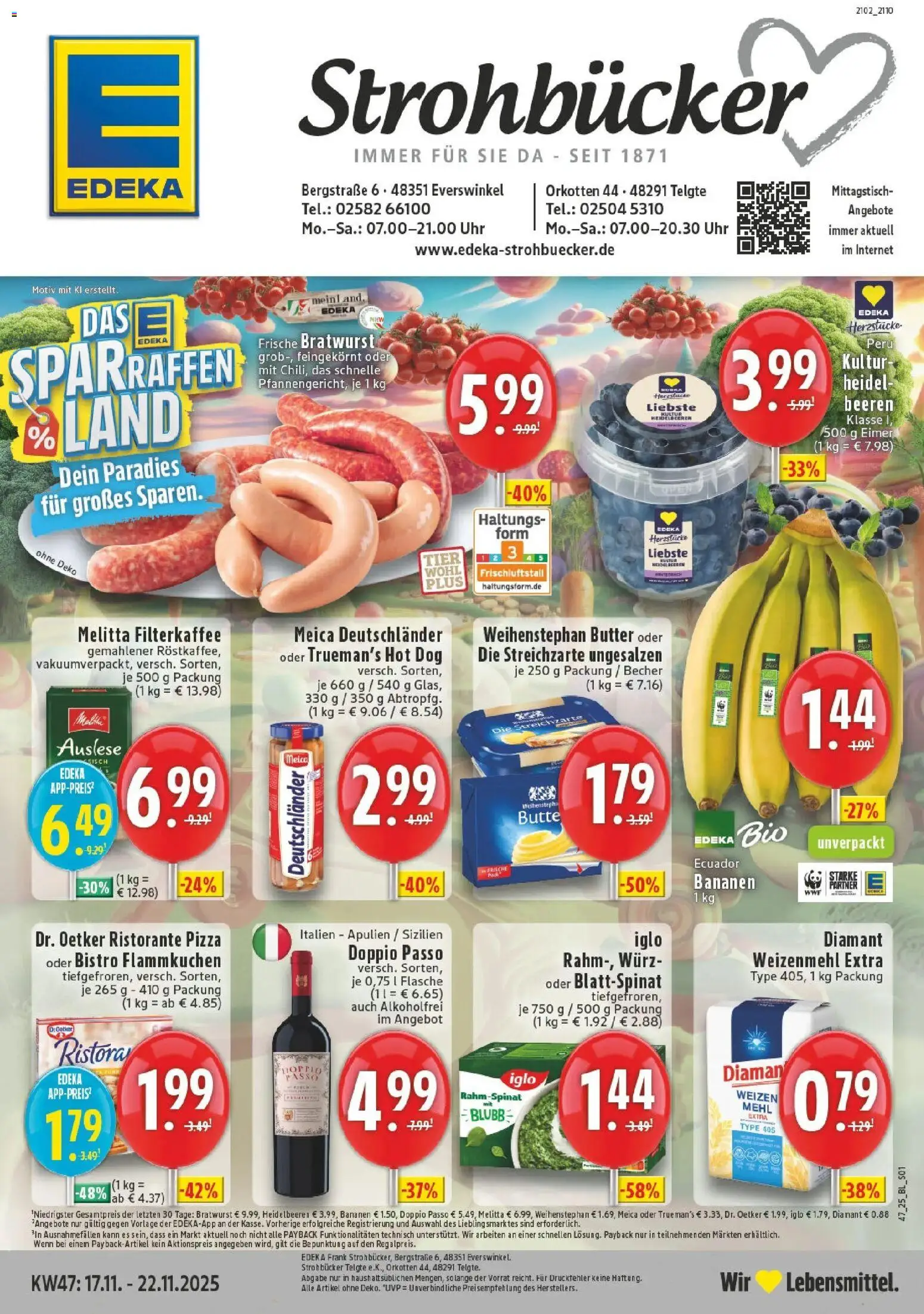 Vorschau von dem Prospekt des Geschäftes Edeka, gültig ab dem 17.11.2025