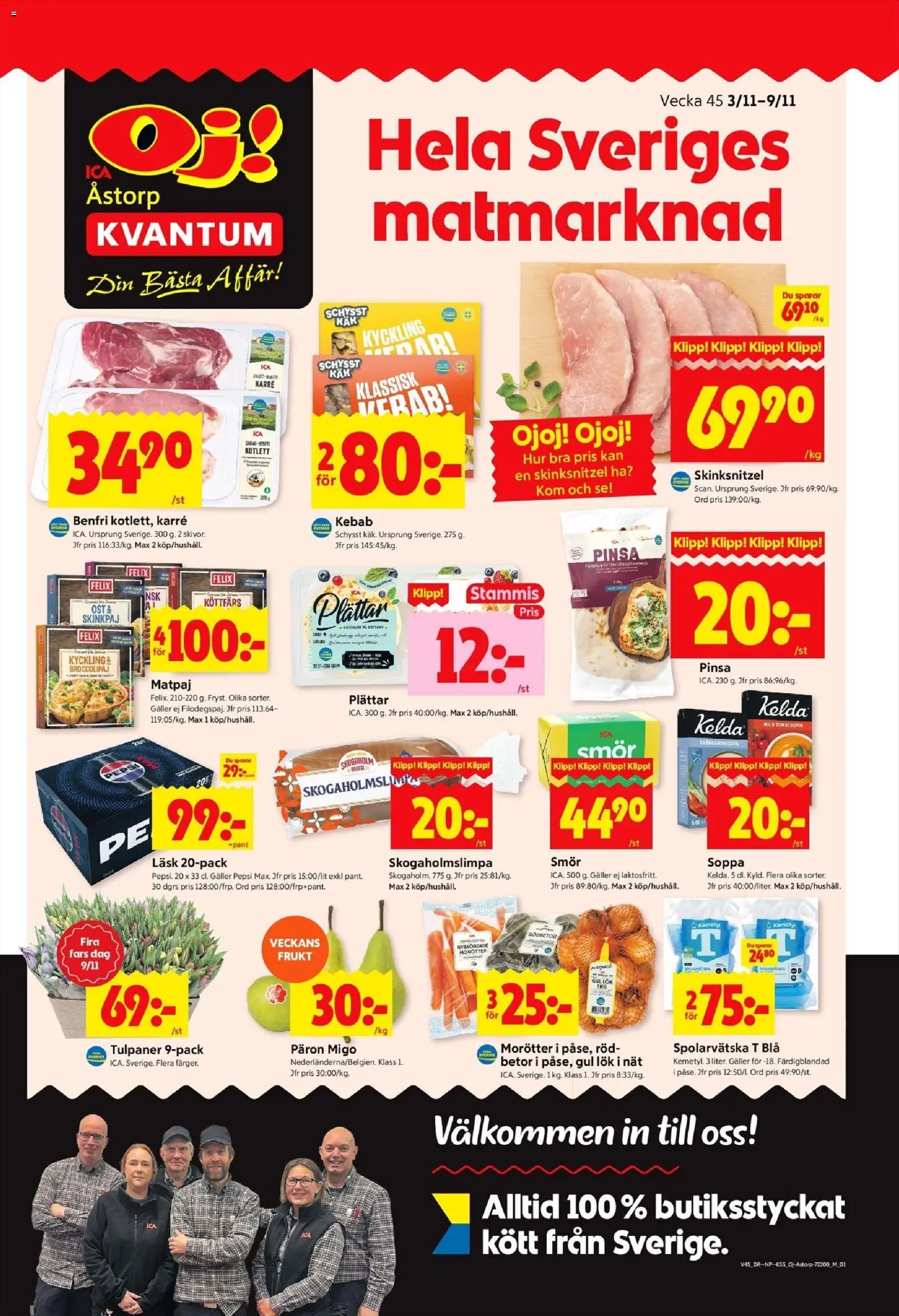 Förhandsgranska reklamblad Åstorp från butik ICA Kvantum gäller från 03/11/2025
