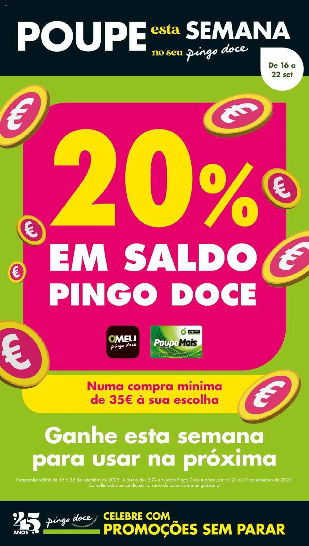 Pingo Doce Folheto de 16/09/2025 - catálogo esta semana - página 1