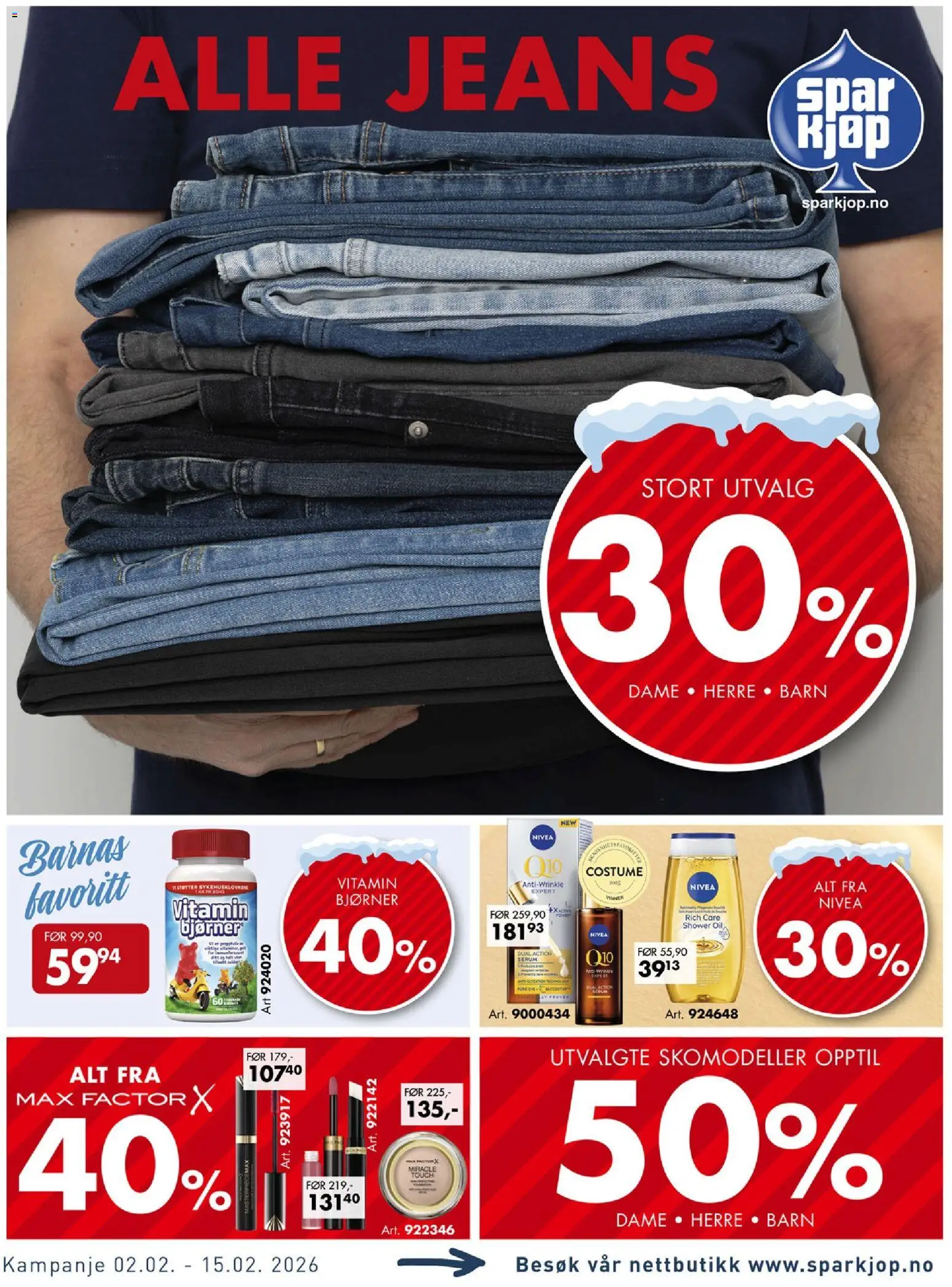 Forhåndsvis Kundeavis fra butikk Spar Kjøp gyldig fra 02/02/2026