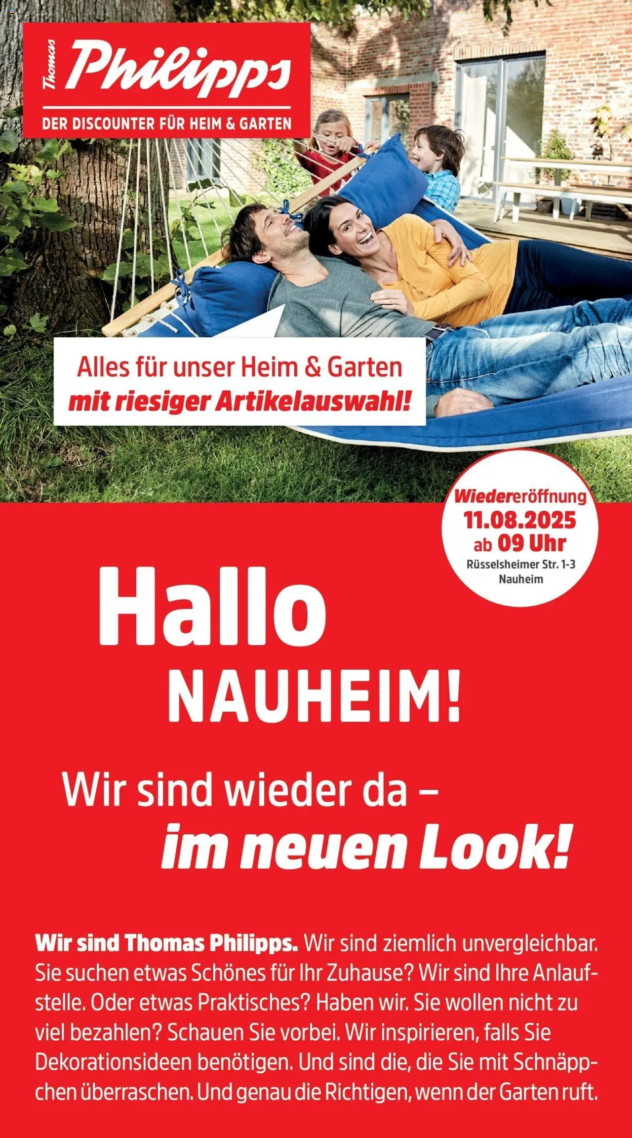 Thomas Philipps Prospekt ab 11.08.2025 > Prospekt Nauheim Online