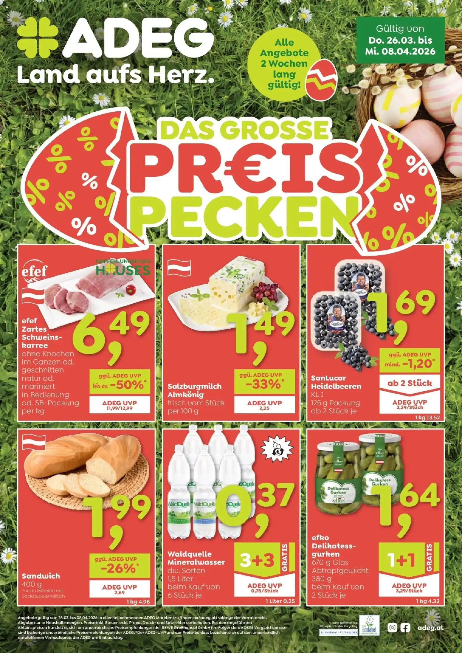 Vorschau der Angebote: ADEG ADEG Wolfurt, Feldkirch, Nenzing gültig ab 26.03.2026