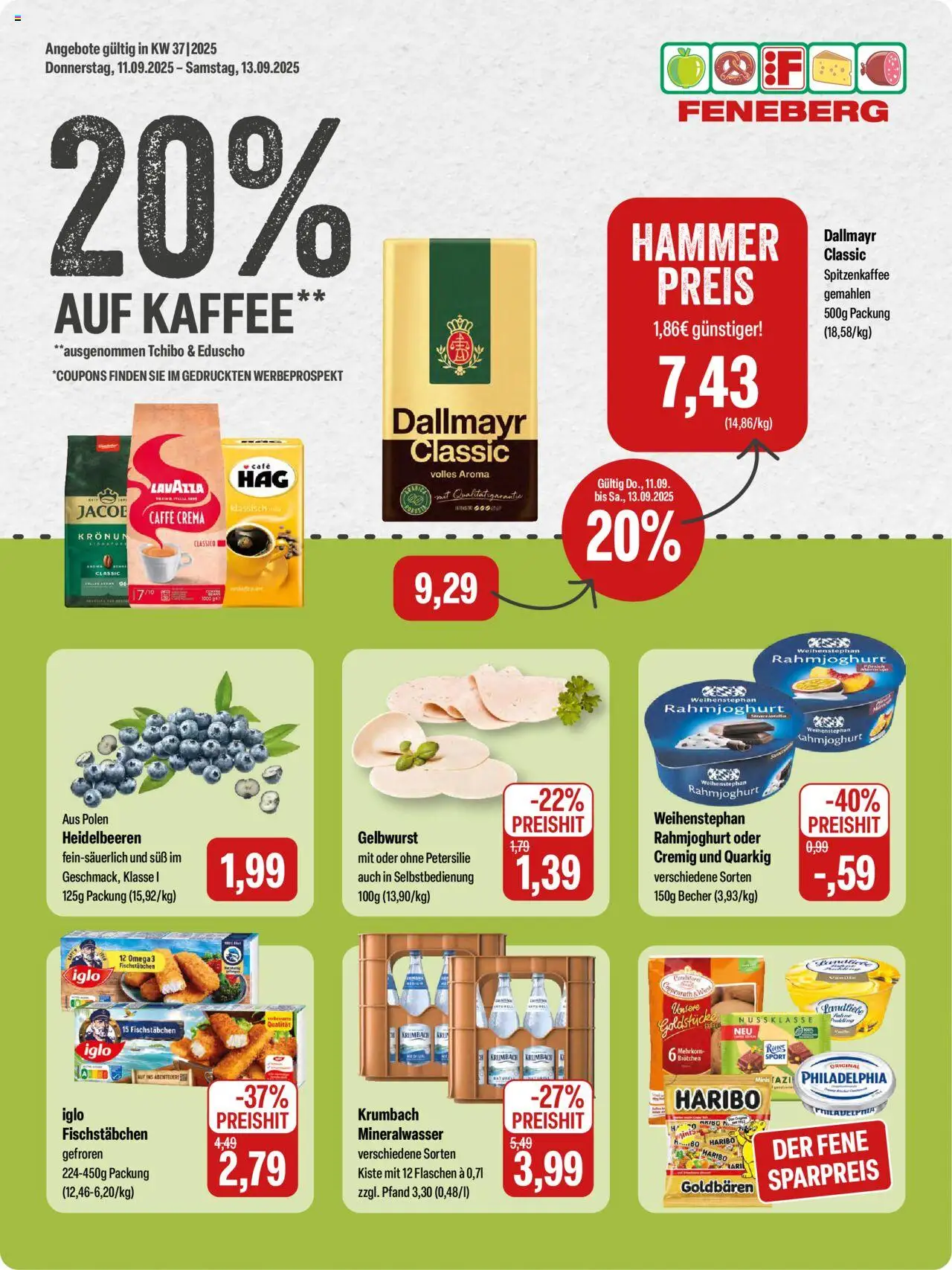 Feneberg Angebote (vom 11.09.2025 - 13.09.2025)