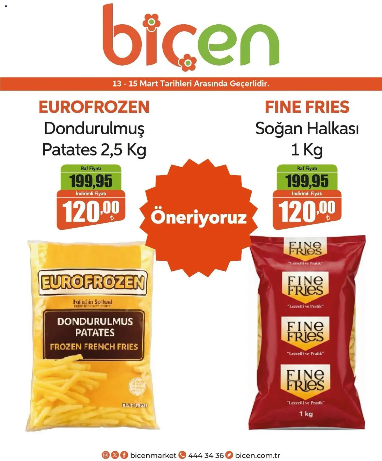 Biçen Market Biçen Market - Hafta Sonu Fırsatları 13.03.2026 - Broşürünün önizlemesi