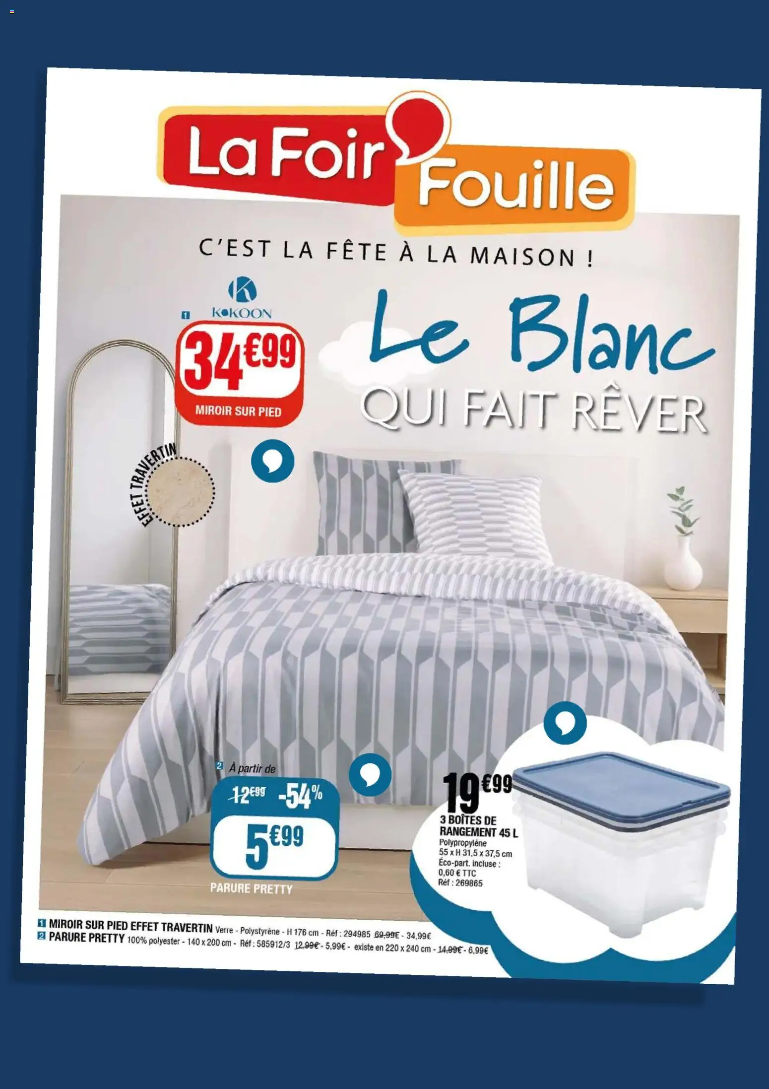 Prévisualisation de Catalogue de la semaine 1 du magasin La Foir'Fouille formulaire valide 31/12/2025