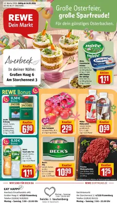 Vorschau von dem Prospekt des Geschäftes Rewe, gültig ab dem 15.03.2026