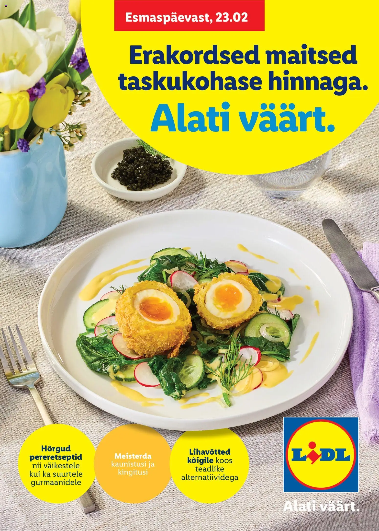 Lidl kliendilehe eelvaade alates 23.02.2026
