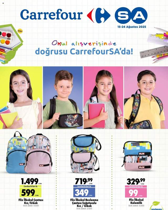 CarrefourSA - Okul Alışverişinde
