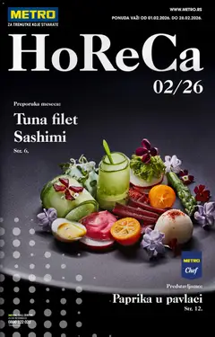 Pregled Metro kataloga - važi od 01.02.2026