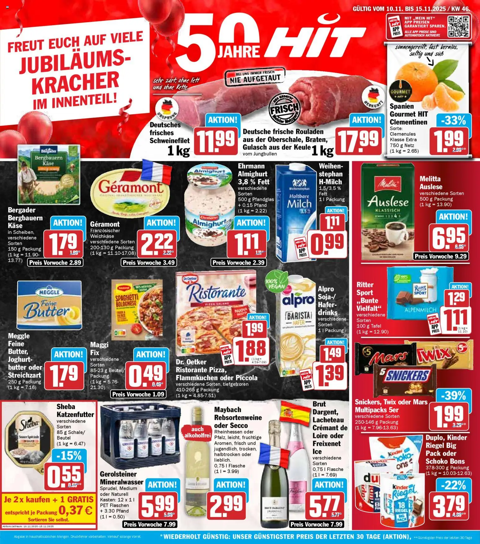 Vorschau von dem Prospekt des Geschäftes HIT, gültig ab dem 10.11.2025