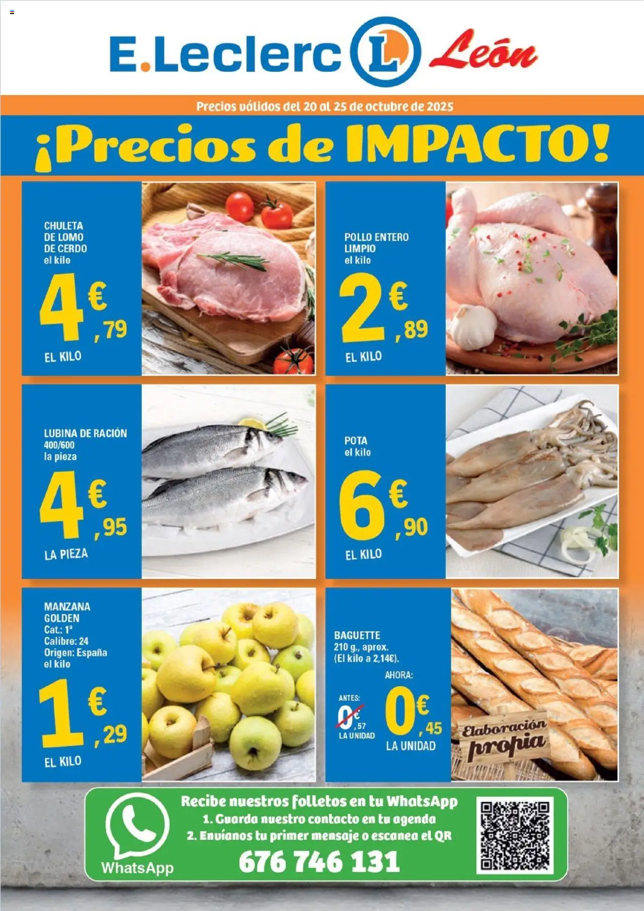 E.Leclerc Folleto > 20/10 - 25/10/2025 > Ofertas