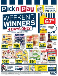 Preview of Pick n Pay flyer valid from 19/03/2026
