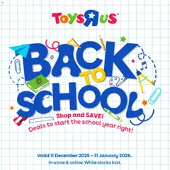 Preview of Toys R Us flyer valid from 11/12/2025