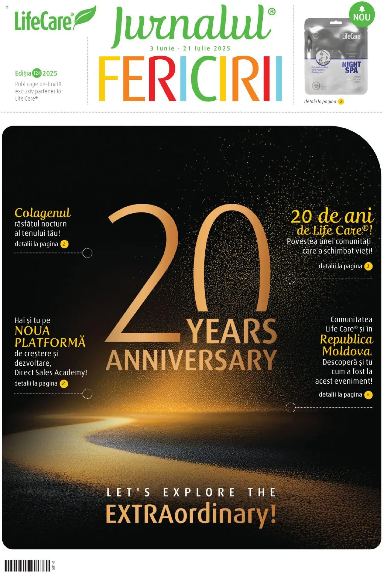 Life Care Catalog - Jurnalul Fericirii Iunie/Iulie de la 03.06.2025 - Pagină 1
