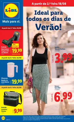 Pré-visualização do folheto da loja Lidl válida a partir de 18/08/2025