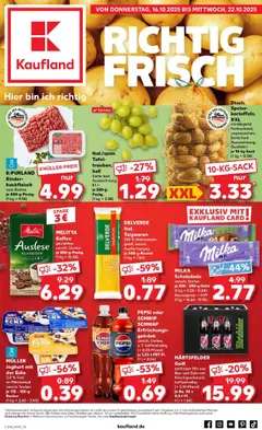Vorschau von dem Prospekt des Geschäftes Kaufland, gültig ab dem 15.10.2025