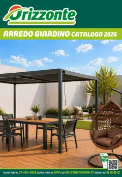 Anteprima dell'opuscolo Orizzonte volantino Arredo Giardino dal negozio Orizzonte valido da 24/04/2026