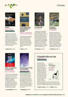Vista previa del folleto de la tienda Casa del libro válido desde el 01/11/2025 | Página: 55
